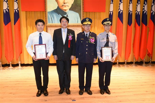 基隆市警局慶警察節　掃毒獲全台第一