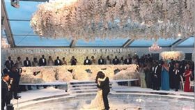 福拉林（Folarin）娜扎寧(Nazanin Jafarian Ghaissarifa)婚禮 圖／翻攝自《每日郵報》