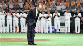 ▲讀賣巨人舉辦756轟40週年紀念，王貞治受邀到東京巨蛋。（圖／截自讀賣巨人twitter）