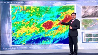 明氣流稍緩　暴雨週五週六再發威