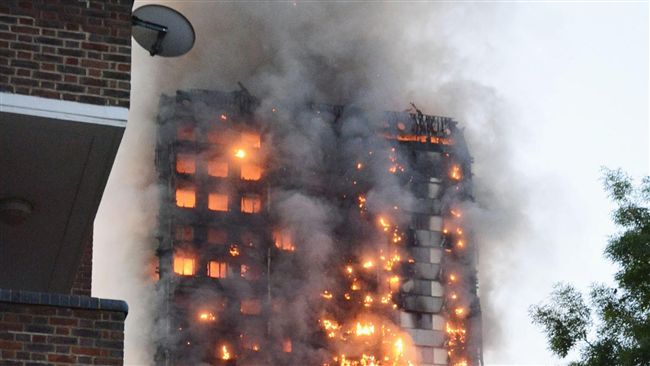 倫敦大樓惡火　嬰兒10樓拋下被接住