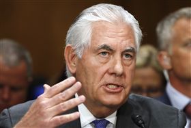 美國國務卿，提勒森，Rex Tillerson（圖／美聯社／達志影像）