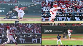 鈴木誠也連四場對歐力士開轟（圖／翻攝自2CH）