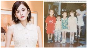 古力娜扎曬童年萌照　空氣瀏海超時尚 圖/翻攝自古力娜扎IG