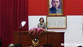 蔡英文出席「106年警察節慶祝大會」。（記者盧素梅攝）