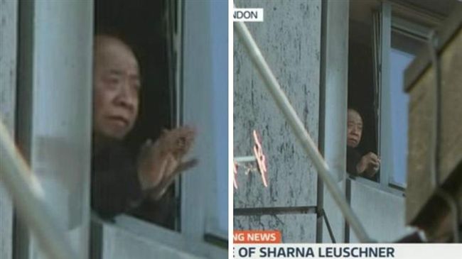 老翁受困倫敦大樓　電視台竟全程轉播