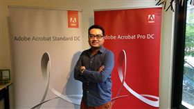 Adobe Sign 媒體技術工程顧問黃耀興　葉立斌攝