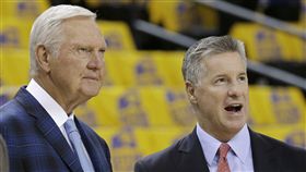 Jerry West（圖左／美聯社／達志影像）