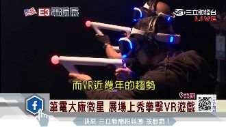 E3展VR遊戲釋出　玩家身歷其境