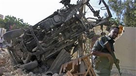 索馬利亞,青年黨,Shabaab,好戰,首都,摩加迪休,餐廳,汽車,自殺,炸彈,攻擊,槍殺-▲（圖／美聯社／達志影像）