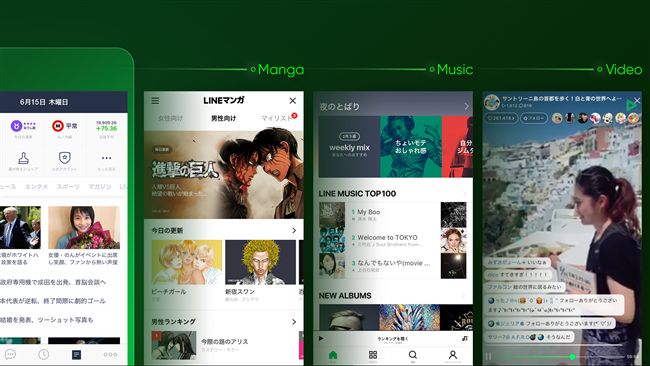 LINE通訊新功能　用照片做短片