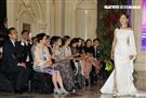 天心性感演繹華麗優雅高定禮服襯托下，盡顯高雅撫妹風情，完美曲線增添時尚亮點。（記者邱榮吉/攝影）