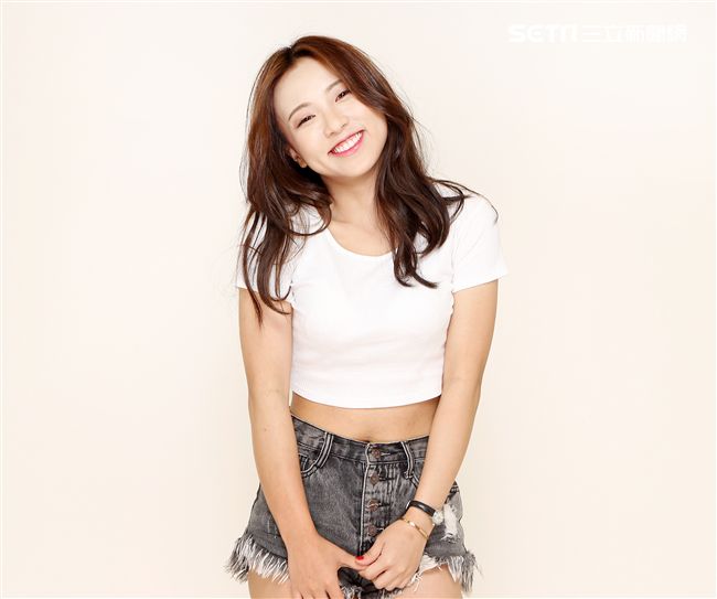 可愛正妹Simona Lin。（記者邱榮吉/攝影）