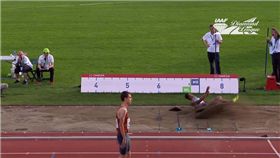 跳遠,假髮,Blessing Okagbare,IAAF Diamond League,奧斯陸　圖／翻攝自YouTube