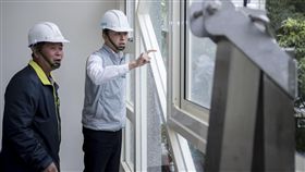 新竹市長林智堅審視科園里集會所