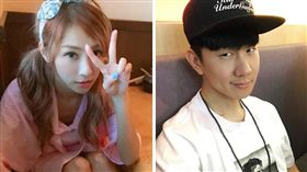 林俊傑,林采薇,jj,天氣女孩（合成圖／翻攝自臉書）