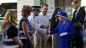 英國，倫敦大火，英國女王伊麗莎白二世（圖／路透社／達志影像）