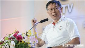 台北市長柯文哲出席民視20周年慶祝活動 圖／記者林敬旻攝