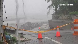 豪雨山崩害路斷　桃源近3百人恐斷糧