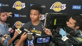 ▲Markelle Fultz參加湖人的測試。（圖／美聯社／達志影像）