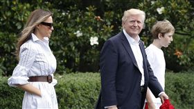 川普,Donald Trump,大衛營,Camp David,梅蘭妮亞,Melania,美國總統
（圖／美聯社／達志影像）
