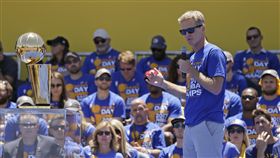 勇士總教練Steve Kerr。（圖／美聯社／達志影像）