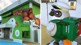 枋山,郵局,便利箱,伯勞鳥,中華郵政,造型,3D地景,屏東
（圖／翻攝自臉書）