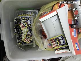 警方查獲各式製毒工具、原料、成品等證物。（圖／翻攝畫面）