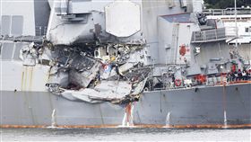 美國海軍,驅逐艦,日本,外海,商船,USS Fitzgerald,費茲傑羅號（圖／美聯社／達志影像）