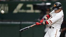 龜井善行三分全壘打。（圖／翻攝自巨人粉絲團）