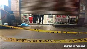 警方在現場拉起封鎖線展開調查,新莊,砍殺
圖／記者游承霖攝影