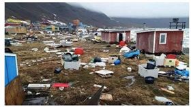 格陵蘭罕見地震　海嘯摧毀11棟民宅
圖/翻攝自 earthquake-report.com