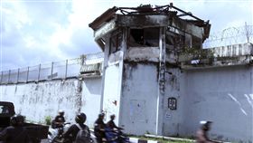 印尼峇里島上惡名昭彰的科洛布坎（Kerobokan）監獄。（圖／美聯社／達志影像）