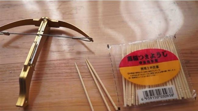 陸中小學生流行牙籤弩　網：根本凶器