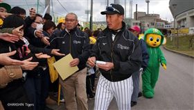 阪神虎隊（圖／翻攝自阪神虎臉書）