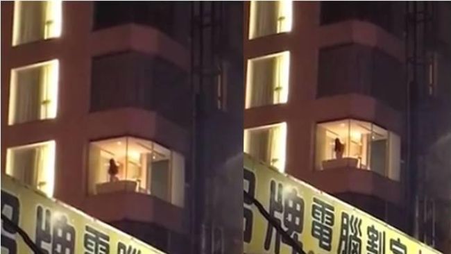 女子全裸洗澡被看光光？網：其實是…