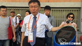 柯文哲義大利杜林老街巡禮 盧冠妃攝