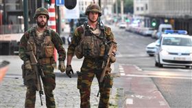 比利時，布魯塞爾中央車站，恐攻（圖／翻攝自推特）
