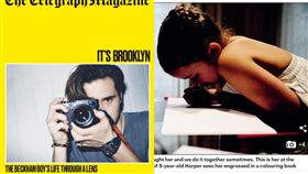 布魯克林,貝克漢,《what i see》（合成圖／翻攝自布魯克林IG及每日郵報）