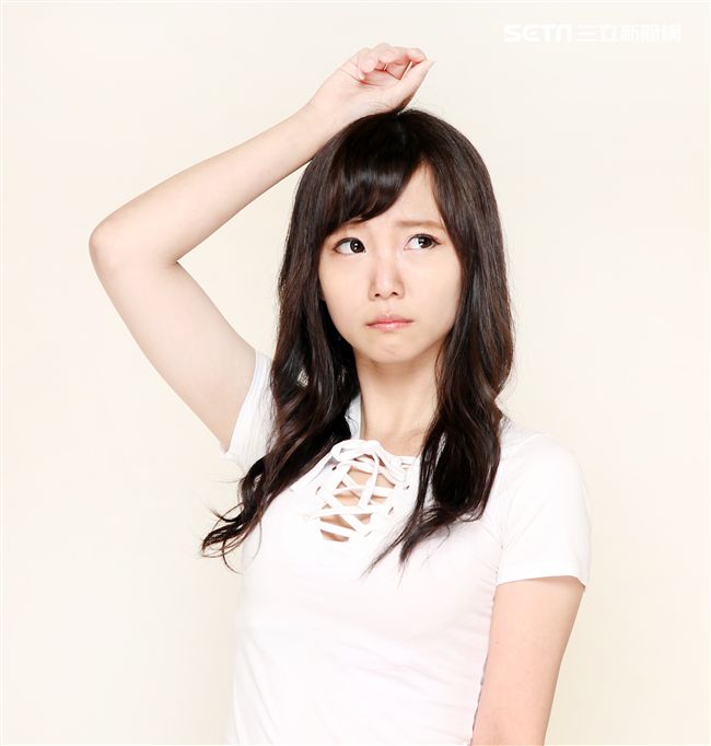 正妹娜娜。（記者邱榮吉/攝影）