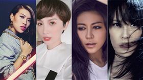 第28屆金曲獎最佳國語女歌手獎入圍者有艾怡良、魏如萱、楊乃文、葛仲珊。（圖取自歌手臉書facebook.com）