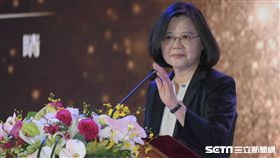 總統蔡英文出席民視電視台20周年慶祝大會 圖／記者林敬旻攝