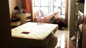 床墊下驚見貓「乾屍」（圖／翻攝畫面）