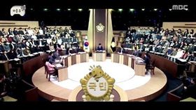 16:9
無限挑戰,國民議員特輯,自由韓國党,正党,無挑,劉在錫,南韓,政治,人民,立法,禁播-翻攝自MBC