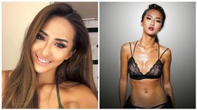 薔薔,林嘉凌（合成圖／翻攝自林嘉凌臉書）