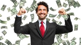 發財、富豪、中樂透、有錢人／達志影像／美聯社