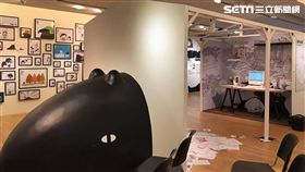 馬來貘,插畫,誠品,個展。（圖／記者馮珮汶攝）