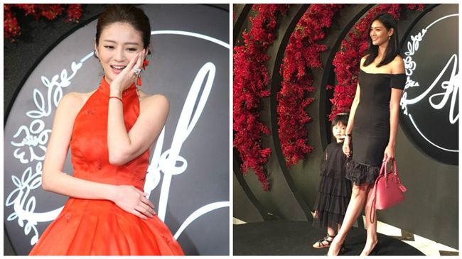 林嘉綺攜女祝賀安以軒　母女裝好搶鏡