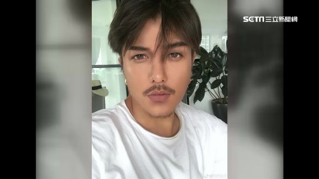 混血男神直播變這樣　網嚇傻：你誰啊