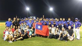 中華隊受到地主熱烈歡迎。（圖／棒協提供）